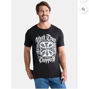 West Coast Choppers Black Graphic Tee